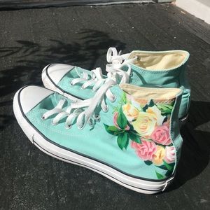 Converse Chuck Taylor All Star Hand Painted Floral